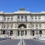Corte di Cassazione Roma, palazzo della giustizia italiana, sede della corte suprema di cassazione